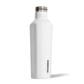 Corkcicle 16 oz Insulated Canteen - Gloss White, Keeps Drinks Cold 25H & Hot 12H