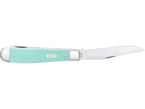 Pocket Knife Case CA18100 Trapper Seafoam Green Stainless Steel Handle