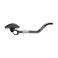 Black Aluminum Bike Aerobars - Adjustable Handlebar Extensions for Triathlon & Time Trial Bikes