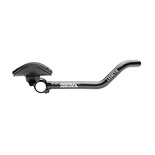 Black Aluminum Bike Aerobars - Adjustable Handlebar Extensions for Triathlon & Time Trial Bikes