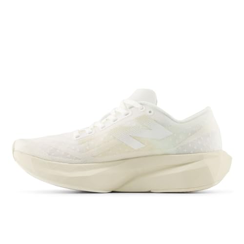 New Balance Women's FuelCell Rebel V4 Running Shoes - White/Linen/Sea Salt 11