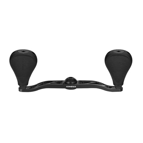 GOMEXUS Flat Max-35 Knob Power Handle for Shimano & Daiwa Baitcasting Reels, 7x4mm, 120mm Length