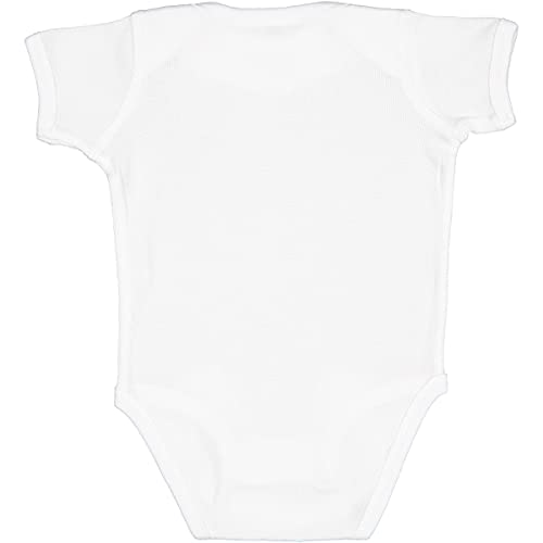 Inktastic New to the Pit Crew Racing Flags Baby Bodysuit - White, Newborn