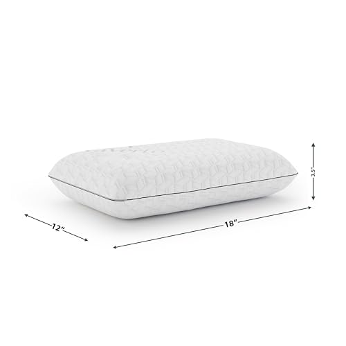 Vaverto Blue Camping Pillow - Travel Memory Foam Neck Support