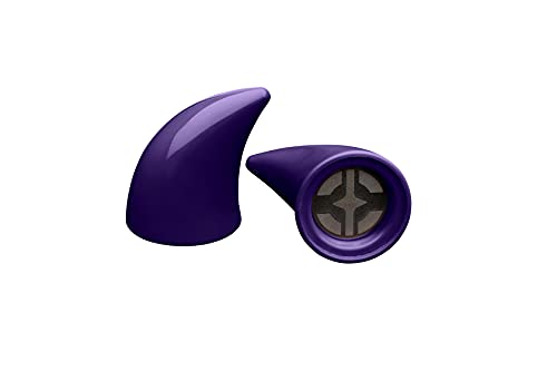 Purple Magnetic Devil Horns for Helmet - Interchangeable Motorcycle & Bike Accessories
