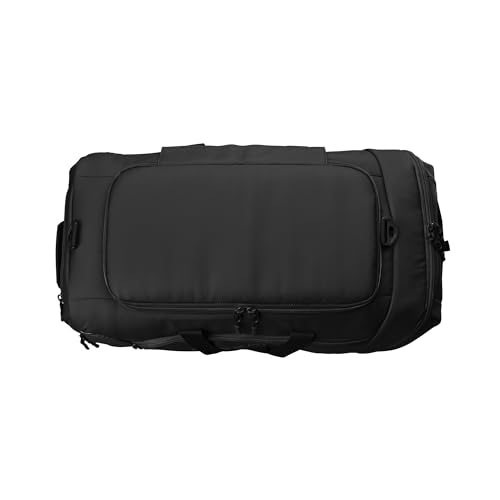 EvoShield Tone Set Player's Duffle Bag Black - Large Sports Travel Bag with Shoe & Valuables Pockets