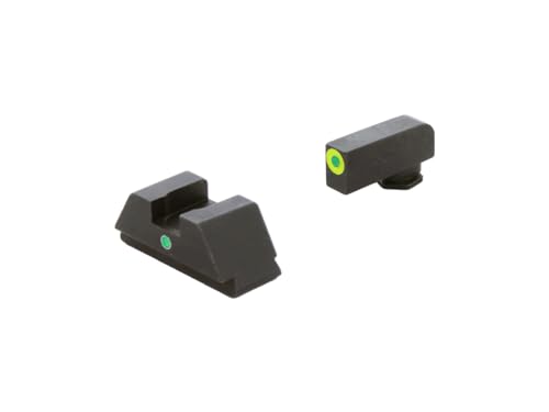 AmeriGlo i-Dot Green Tritium Sight Set for Glock 42 43 43X 48