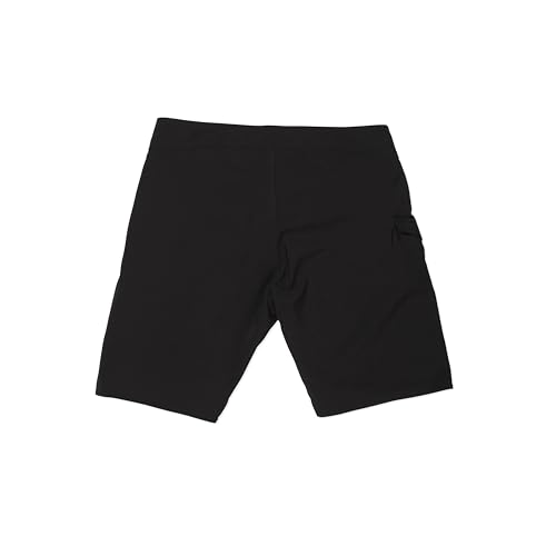Men's 20 Inch Mod Tech Boardshort Swim Trunk - Black, 30/Black