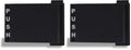 SUMMIT DOORWARE Left Hand Push Paddle Handle for Adams Rite 4590 - Pack of 2