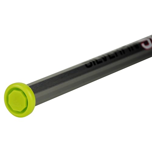 Green Lacrosse End Cap for 1-Inch Shaft - Lightweight & Durable, 2 Pack