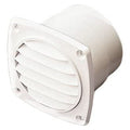 Sea-Dog Abs White Thru-Vent Hose, 3-11/16 in L x 3-11/16 in W x 2-7/16 in D