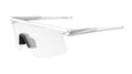 Tifosi Moab Lite Half-Frame Shield Cycling Glasses - Matte White Light Night Fototec
