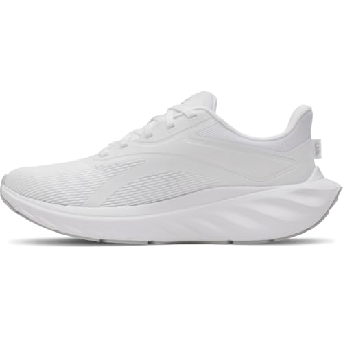 Under Armour Women's Charged+ Ascend Running Shoes - White/White/Halo Gray, Size 8