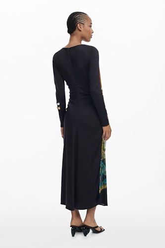 Desigual Women's Patch Fiona Vest XS Black - Fashionable Outerwear