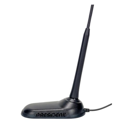President CB Radio Starter Kit with FCC 40-Channel AM/FM Radio & Magnetic Mount Antenna