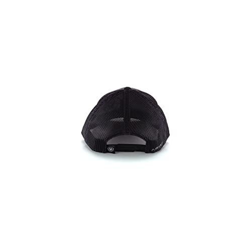 Men's Mesh Cap - Adjustable Flexfit 110 Baseball Hat, One Size, Black