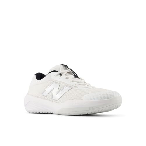 New Balance Kids' 996v6 Tennis Shoes - Big Kid White/Black 4.5
