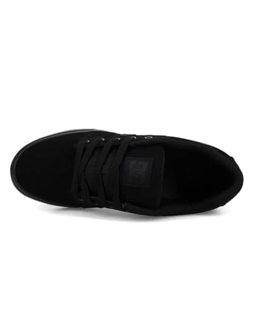 DC mens Anvil Casual Skate Shoe, Black/Black, 11 US