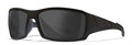 Wiley X Men's Twisted Matte Grey Sunglasses - Medium-Large Fit