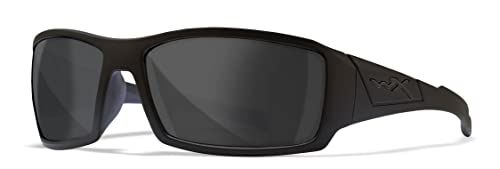 Wiley X Men's Twisted Matte Grey Sunglasses - Medium-Large Fit