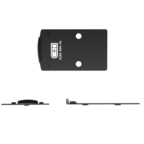 Optics Adapter Plate for SIG P320 RX & Pro Series with Trijicon RMR Holosun 407C 507C