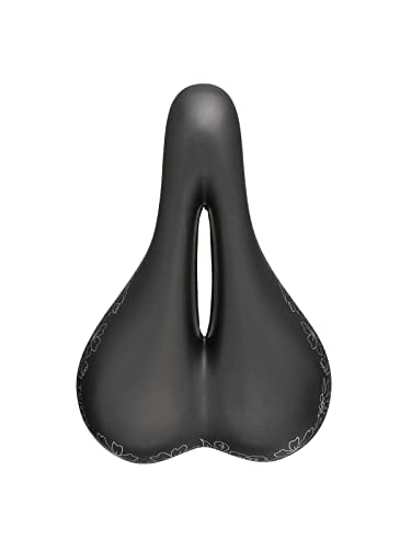 Flower Terry Women's Gel Bike Saddle - Wide Shock-Absorbing Bicycle Seat