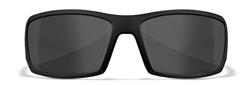 Wiley X Men's Twisted Matte Grey Sunglasses - Medium-Large Fit