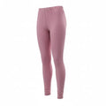 Spyder Women's Micro French Terry Thermal Long Johns Bottom Medium Mauve