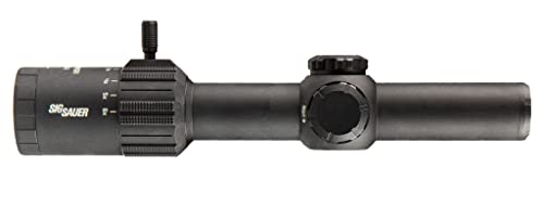 Sig Sauer Tango MSR 1-6x24mm Rifle Scope with Illuminated Reticle & Mount