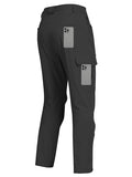 Men's Water Resistant Quick Dry Cargo Pants - Dark Grey 34 - Outdoor Hiking & Camping Apparel