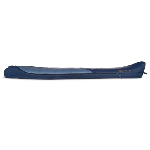 Dark Blue Kelty Cosmic Synthetic 20°F Backpacking Sleeping Bag - Long