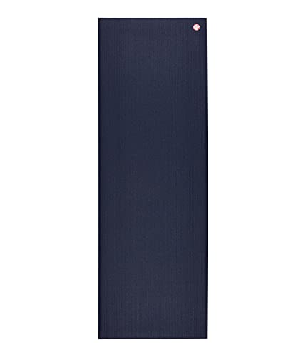 Manduka PROlite Yoga Mat 4.7mm - Midnight 71" x 24" - Durable, Cushioned, Non-Slip