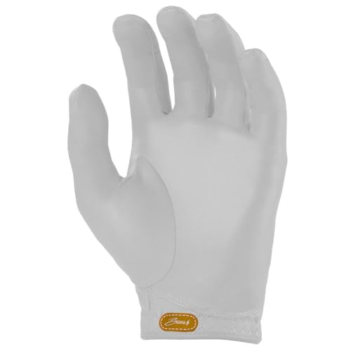 Left Hand Golf Gloves - White - Medium - 2-Pack - Soft Leather Performance
