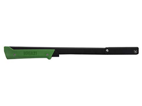 21-Inch Folding Saw with All-Purpose Blade - Green, Lightweight Camping Tool