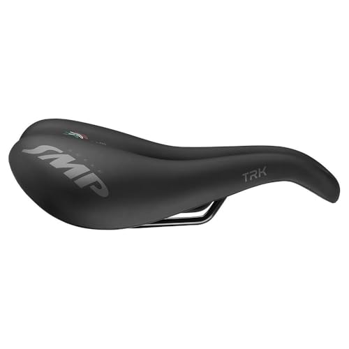 SMP TRK Large Bicycle Saddle - Matt Black Ergonomic Road & MTB Seat