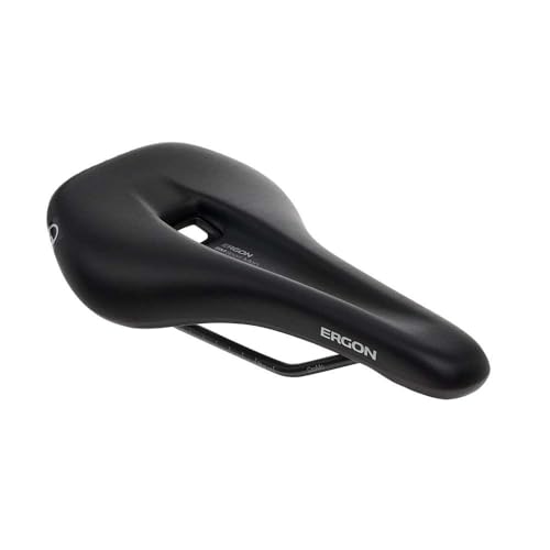 Ergon SM Sport Men's Bike Saddle Black Small/Medium, Men’s 3.5-7.5/Women’s 5-9