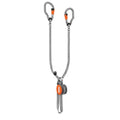 Petzl Scorpio Vertigo Via Ferrata Lanyard with Carabiners – Lightweight & Compact Climbing Safety Gear