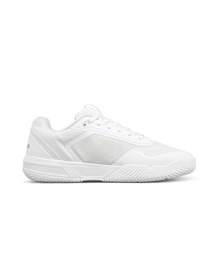 Wilson CourtGlide Women's Tennis Shoes - Multi-Color, Sizes 8, White/White/Silver