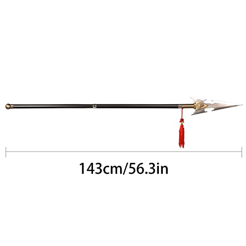 Handmade Stainless Steel Spear 56.3 inches - Style A - Outdoor Hunting & Camping