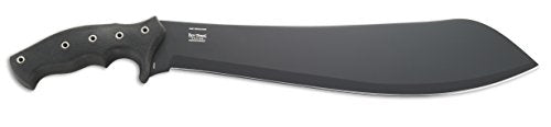 CRKT Halfachance Fixed Blade Knife with Sheath - Black, Survival Knife K920KKP