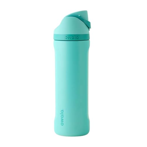 Owala FreeSip 24oz Stainless Steel Water Bottle - 90s Kid Edition, Vacuum Insulated, Leakproof
