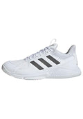 Adidas Women's Court Flight Indoor Volleyball Shoes 8.5 White/Dark Grey/Grey