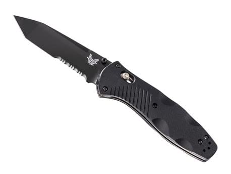 Benchmade Barrage Tactical Knife 154CM Steel Blade, Reversible Pocket Clip