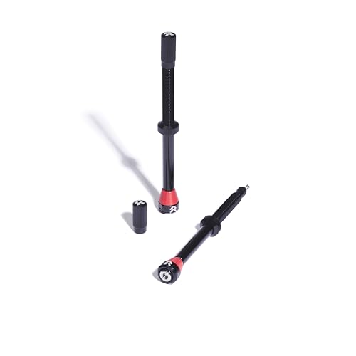 Tubeless Bike Tire Valves 90mm Pair for Road, Mountain & Cyclocross Bikes