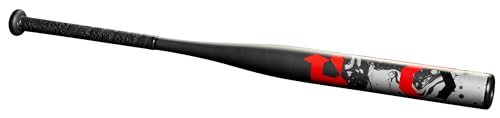 DeMarini 2025 Uprising Slowpitch Softball Bat 34 Inch - 26 oz DX1 Alloy, Single Wall Construction