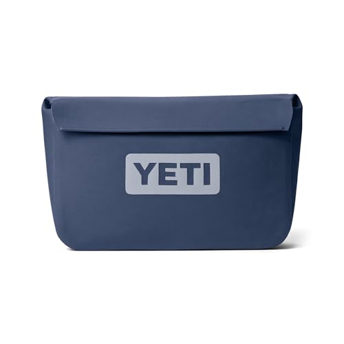 YETI Sidekick Dry 3L Gear Case - Classic Navy Waterproof Outdoor Storage