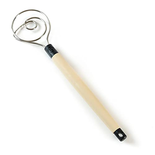 Heavy Duty Dishwasher Safe Dough Whisk for Heavy Batters and Doughs