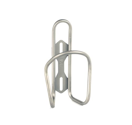 SILCA Titanium Bike Water Bottle Cage - Lightweight Silver, Variation of THIS Listing