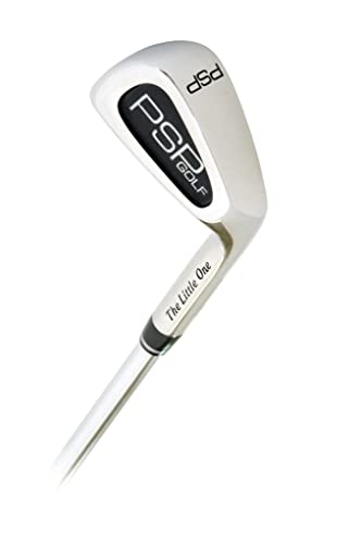 7 Iron Golf Swing Trainer Aid for Adults - Right Hand, Stiff Flex, Black