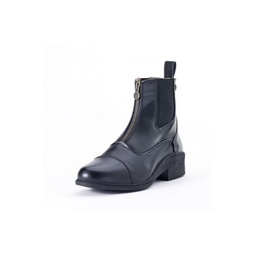 Ovation Women's Lightweight Equestrian Paddock Boots - Size 8.5, Black